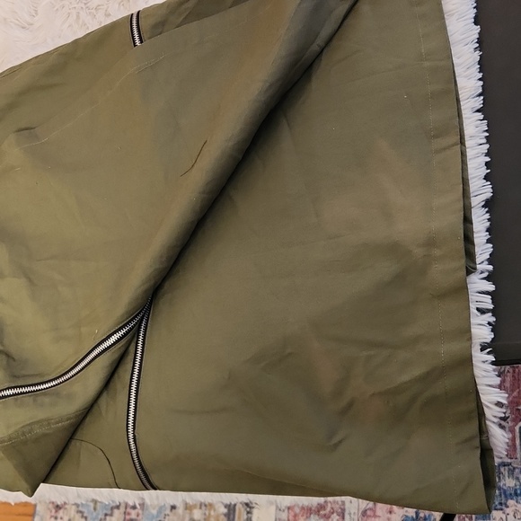 Hot Topic Social Collision Green Zip-Off Maxi Skirt Plus Size - Picture 16 of 16